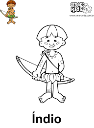 Colorir Desenho Indio Desenhos Para Colorir Smartkids