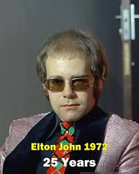 Elton John Then and Now