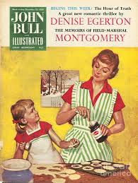 7 statement floors & beadboard paneling. John Bull 1958 1950s Uk Cooking Mothers Drawing By The Advertising Archives
