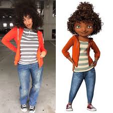 Pin By B Yanka Stephens On Cosplay Black Girl Halloween Costume Halloween Costumes For Girls Cartoon Halloween Costumes