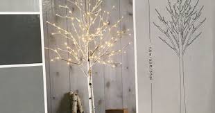 Led Birch Tree Item 999066 At Costco Birch Tree Birch Decor
