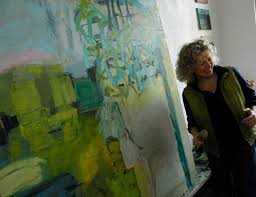 pin by elisabeth hausen on malerin irmgard weber pfalz painting abstract painting abstract landscape