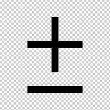 Plus-minus Sign Plus And Minus Signs Symbol Mathematical Notation ...