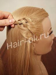 Heart Hair Braid Model Construction Illustrated Waterfall Hair Braid Model Is Similar Braid Construction Hai Hair Braid Models Hair Braided Hairstyles