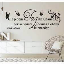 Wall Decals Stickers Wandtattoo Gib Jedem Tag Chance