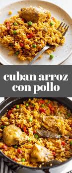 Classic Cuban Style Arroz Con Pollo In 2021 Arroz Con Pollo Pollo Recipe Yellow Rice Recipes