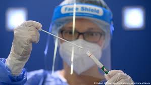 The swabbing is then repeated on the other side of the nose to make sure enough material is collected. Germany To Require Covid Tests On All Flight Arrivals News Dw 25 03 2021