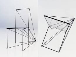 Elle est en bois, constituée d'une structure tubulaire métallique. Dessin D Une Chaise En Perspective Archives Blog Esprit Design