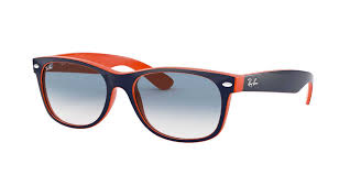 Ventes et achats de montre. Ray Ban Rb 2132 789 3f New Wayfarer Bleu Orange 52 18 Optical Center