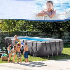 Intex 549x274x132 Swimming Pool Frame Stahlwandbecken Schwimmbecken Schwimmbad Oberirdische Pools Schwimmbecken Swimming Pool