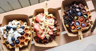 5 Insane Waffles You Need To Eat At Montreal S All New Waffle House Cafe Food Waffle Shop Food Videos Desserts