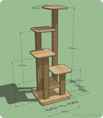 Diy 4 In 1 Cat Tree 2 I Think Binbin Would Love This Moveis Para Gatos Gato Diy Arvore Para Gato