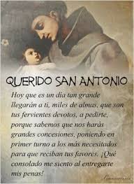 Oraciones Catolicas San Antonio De Padua Oracion A San Antonio Oraciones Catolicas Oraciones