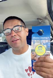 Door Hanger for Pressure Washing