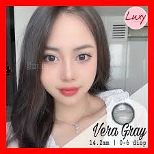 MỚI UPDATE] (Giá 1 chiếc) Vera Gray LUXY LENS 14.2mm 0-6 Độ Chính Hãng Hàn  Quốc, Cam Kết Chất Lượng, Có Bảo Hành