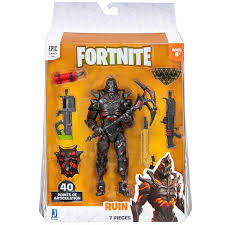 On the back of the package we also see battle hound, toxic trooper and calamity listed. Jazwares Fortnite Legendary Series 6 Ruin Figure