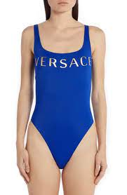 Versace Logo One Piece Swimsuit Versace Cloth