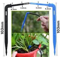 Greenhouse Garden 50PCS Bend Drip Arrow Dripper Micro Drip Irrigation Kit  Emitter fit 3/5mm Hose Watering Saving Dripper Flowers - AliExpress 15