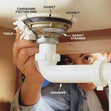 Faucet & fixtures repair and installation. How To Replace A Kitchen Sink Basket Strainer Diy Plumbing Sink Basket Kitchen Sink Strainer