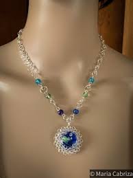 Nymphali GX Collier Bijoux Faits U00e0 La Main En Pierres Pru00e9cieuses  Larimar Des Hidden Gems