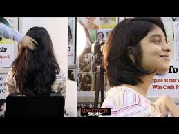 This feathered out layered version of choppy hairstyles is for girls who love to have some fun, even when it comes to experimenting with your hair. Long To Short Feather Haircut Youtube