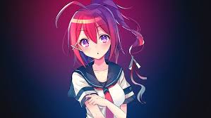 She most certainly looks the component thanks to her stylish short. Hd Wallpaper Anime Anime Girls Ponytail Long Hair Redhead Purple Eyes Wallpaper Flare