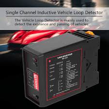 Compact package to allow casy installation into small operator. Amazon Com Akozon Vehicle Loop Detector Pd132 Single Channel Inductive Vehicle Sensor Exit Safety Sensor Detector For The Car Parking Lot Industrial Scientific