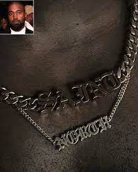 Maybe you would like to learn more about one of these? Kanye West Returns To Instagram With Photos Of Necklace With Kids Names People Com