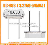 (10PCS) HC-49S 4M 6/8/10/12/16/20/24/25/26/30/32/40/48/50/64MHZ Direct Plug  Passive Quartz Crystal Resonator DIP-2 20PF 10PPM - AliExpress