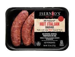 What everyone doesn't know that that some vegan sausage brands nowadays are almost indistinguishable from the real thing. Hot Italian Sausage Isernio S Premium