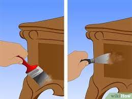 How To Silver Leaf Furniture With Pictures Wikihow