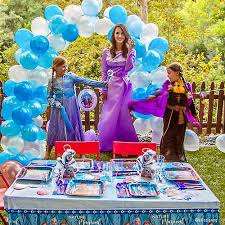 If your child wants a frozen birthday party, check out these 30 frozen party ideas that will help you create the most magical winter wonderland fit for an ice princess. Frozen 2 Table Cover 54in X 96in Party City