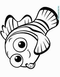 All kids love to color! Nemo Fish Drawing For Kids Novocom Top