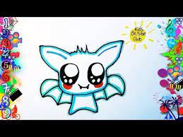 Como Dibujar Y Colorear Murcielago Kawaii Facil Para Ninos Dibujos Youtube Dibujos Para Ninos Dibujos Faciles Para Ninos Dibujos De Colores