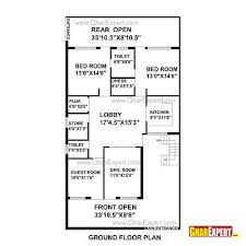 House Plan For 30 Feet By 60 Feet Plot Plot Size 200 Square Yards Gharexpert Com Hotel Floor Plan How To Plan House Map