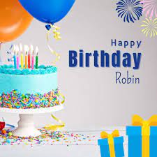 100+ HD Happy Birthday Robin Cake Images And Shayari
