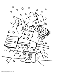 When it gets too hot to play outside, these summer printables of beaches, fish, flowers, and more will keep kids entertained. Snow Coloring Page Coloring Pages Printable Com