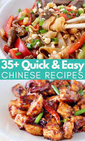 35 Easy Homemade Chinese Recipes Easy Chinese Recipes Vegetarian Chinese Recipes Recipes