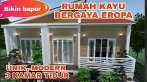Check spelling or type a new query. Desain Rumah Kayu 3 Kamar Tidur Minimalis Sederhana Youtube