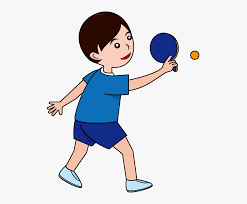 Table tennis players on white background. Transparent Ping Pong Png Play Table Tennis Clipart Png Download Kindpng