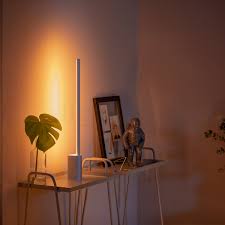 Learn about led benefits like color temperature, energy savings, color rendering index (cri), and dimming. Buy Philips Hue Signe Table Lamp Led At Light11 Eu