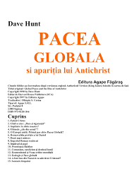 Calameo Pacea Globala È™i ApariÈ›ia Anticristului