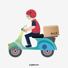 Un Repartidor De Motos Clipart De Ayudantes De La Comunidad Vector Png Entrega Png Y Psd Para Descargar Gratis Pngtree In 2020 Delivery Man Art Logo Instagram Frame
