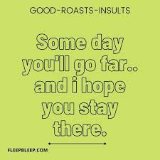 Maybe you would like to learn more about one of these? 20 Good Roasts Best Roasts For Haters And Insult Friends