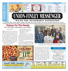 Union Finley Messenger January 2010 by South Hills Mon Valley Messenger