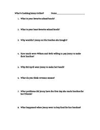 And how is it different from baking powder? What S Cooking Jenny Archer Comprehension Questions By Courtney Coffey