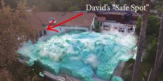 • david dobrik's new youtube video explored. David Dobrik Blue Foam Volcano Neighbor Says She Was Burned In Stunt