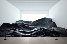 'the installation ceremony will be followed by a public reception from 11 a.m. This Installation In Japan Mimics The Tumultuous Nature Of Ocean Waves Ignant
