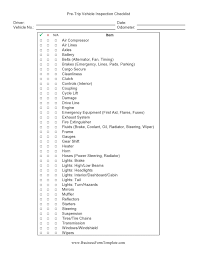 Mto vehicle safety inspection checklist. 45 Best Vehicle Checklists Inspection Maintenance á… Templatelab