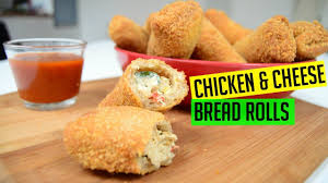 Bread Rolls With Chicken And Cheese Indian Cooking Recipes Cook With Anisa Ramadan Recipe Ramadan Recipes Indian Cooking Recipes Cheese Bread Rolls